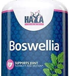 Haya Labs Boswellia (Pluoštinių bosvelijų ekstraktas) 100 kaps.