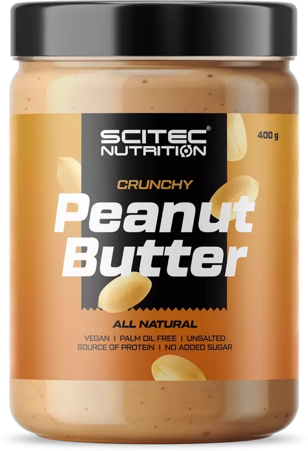 Scitec Peanut Butter Crunchy (traškus žemės riešutų kremas) 1000 g.