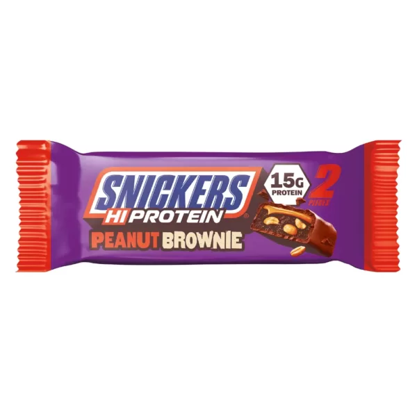 Snickers Hi Protein Peanut Brownie Bar 50 g.