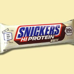 Snickers High Protein White Bar (baltyminis batonėlis) 57g.