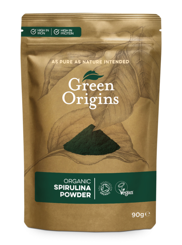 Green Origins Organic Spirulina Powder (spirulina) 90 g.