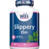 Haya Labs Slippery Elm (raudonosios guobos žievės ekstraktas) 100 kaps.