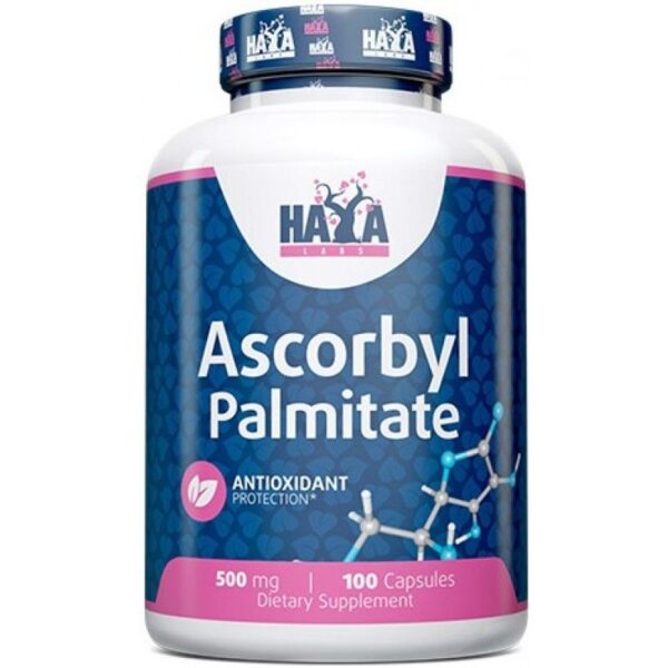 Haya Labs Ascorbyl Palmitate (Askorbilo palmitatas) 100 kaps.