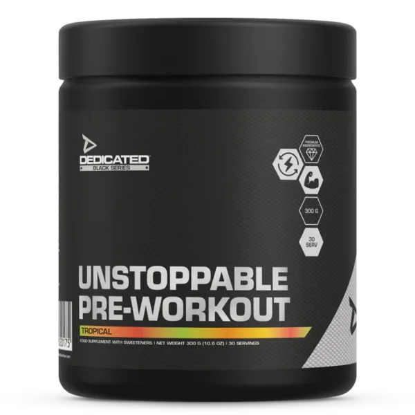 Dedicated Unstoppable Pre-Workout 300 g.