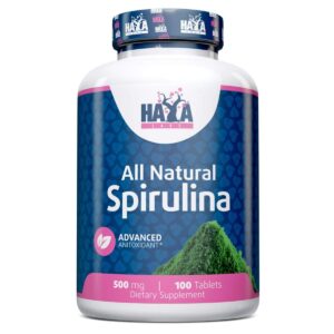 Haya Labs All Natural Spirulina 100 tabl.