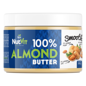 NutVit 100% Almond Butter 500 g. (kreminis)