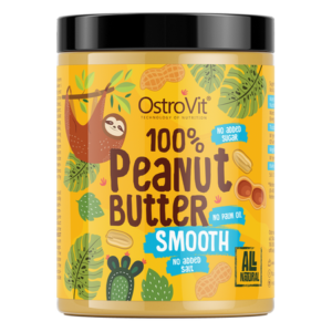 OstroVit Peanut Butter 100% (kreminis žemės riešutų kremas)
