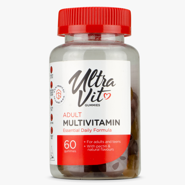 UltraVit Gummies Adult Multivitamin (60gum.) Galioja iki 2023-11-30