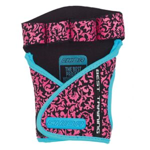 Chiba Lady Motivation Gloves 40936 (black/pink/turquoise) pirštinės