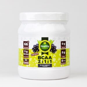 Healthy Choice BCAA juodųjų serbentų skonio, 400gr.