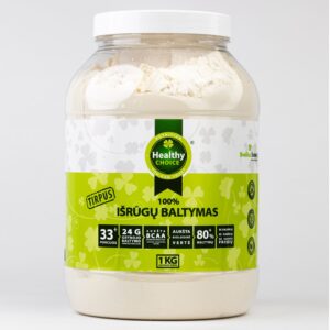 Healthy choice 100% išrūgų baltymų koncentratas 1kg