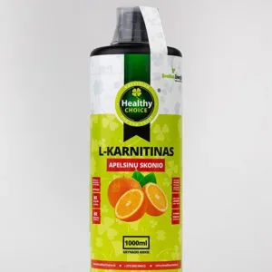 Healthy Choice L-Karnitinas apelsinų skonio – 1000 ml