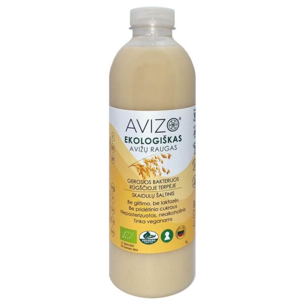 Avizo Ekologiškas Avižų Raugas 1000 ml.