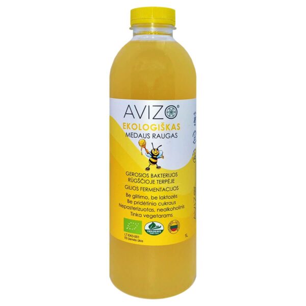 Avizo Ekologiškas medaus raugas 1000 ml.