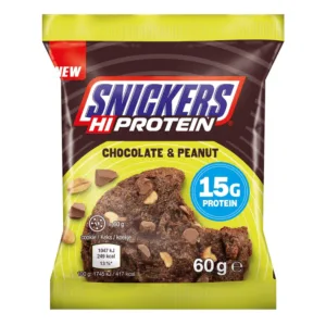 Snickers Hi Protein Cookie 60 g. (baltyminis sausainis)