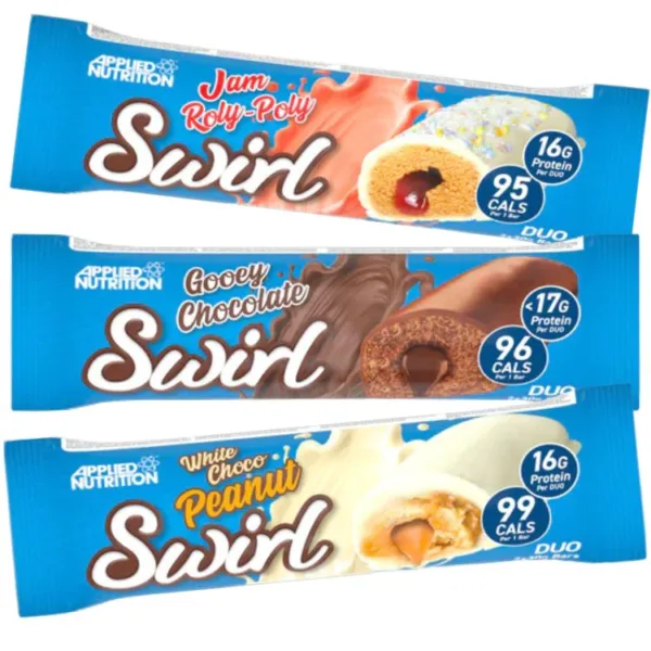 Applied Nutrition Swirl bar 60 g. GALIOJA IKI: 2025.04.30