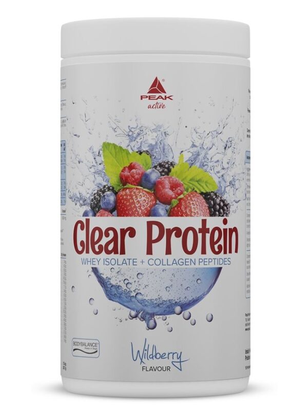 Peak Clear Protein (Whey Isolate and Collagen Peptides) 450 g.