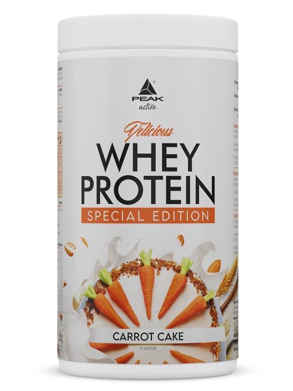 Peak Delicious Whey Protein Carrot Cake 450 g.