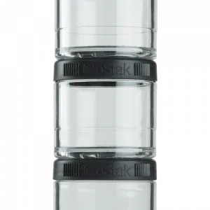 Blender Bottle GoStak 3×100 ml. (indeliai)