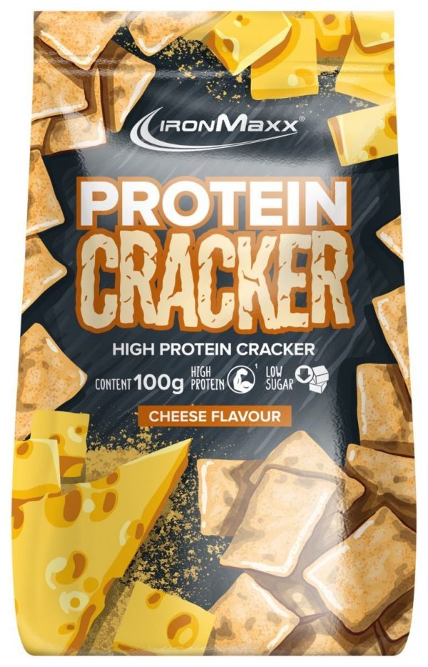 IronMaxx Protein Cracker 100 g. (krekeriai) cheese