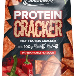 IronMaxx Protein Cracker 100 g. (krekeriai) paprika-chili