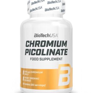 BioTech Chromium Picolinate (chromo pikolinatas) 60 tabl.