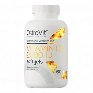 OstroVit Vitamin D3 2000 IU 60 kap