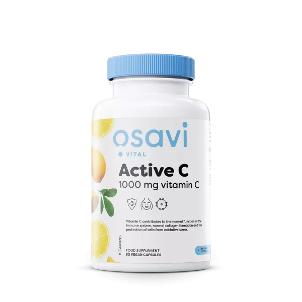 Osavi Active C 1000 mg vitamin C 60 kaps.