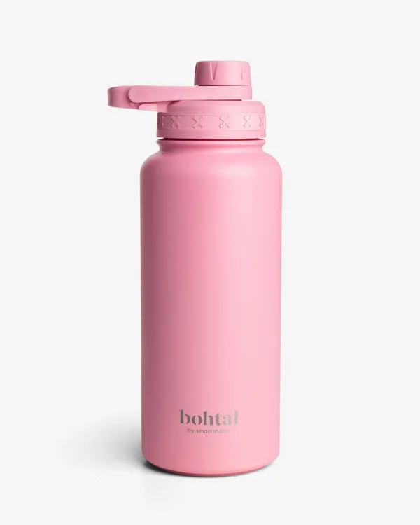 Smart shake Bohtal Insulated Sports Bottle Pink 960 ml.