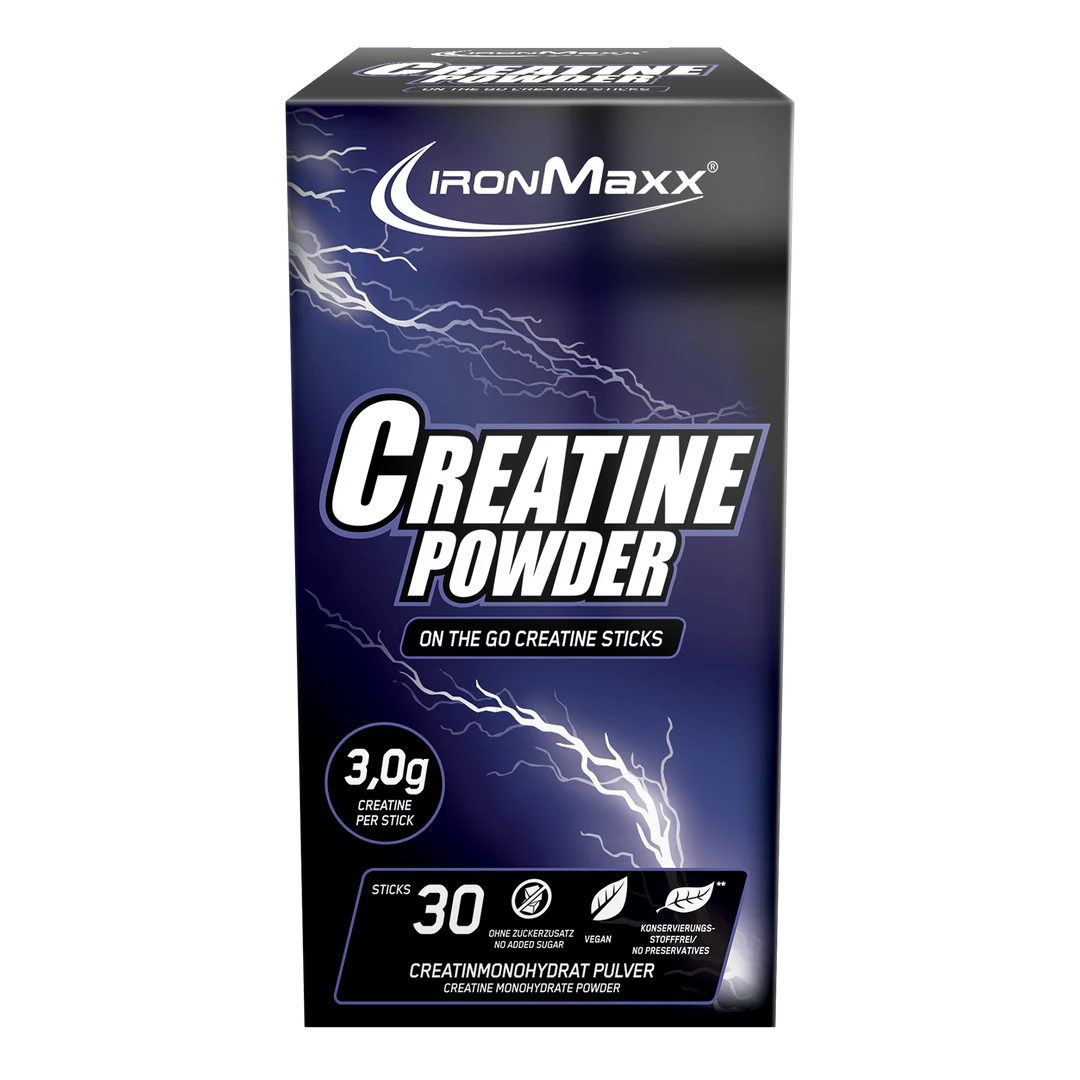 IronMaxx Creatine Monohydrate Sticks 30 x 3