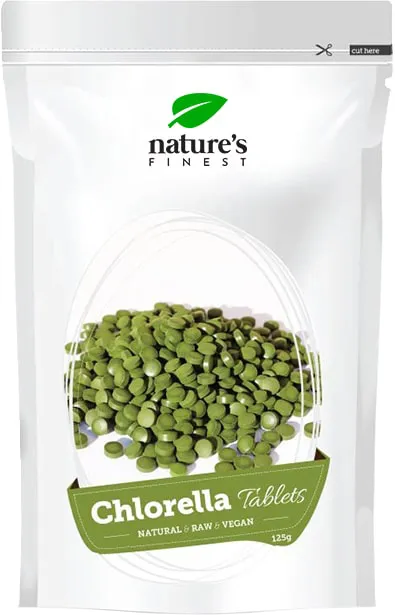 Nature's Finest Chlorelių tabletės 125 g.