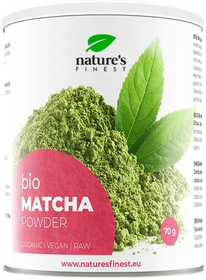 Nature's Finest matcha arbatos milteliai