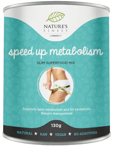 Nature's Finest Supermaisto mišinys „Speed Up Metabolism“ 130 g.