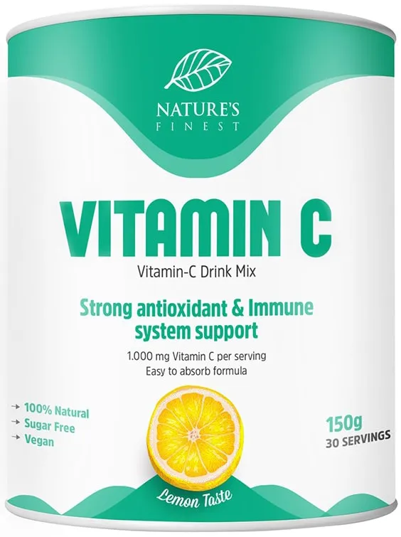 Nature's Finest Vitaminas C 150 g.
