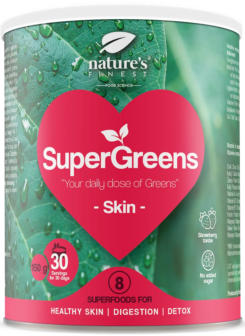 Nature's Finest supermaisto mišinys odai „SuperGreens SKIN“