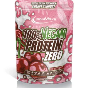 IronMaxx 100% Vegan Protein Zero 500 g. GALIOJA IKI: 2025.05.31