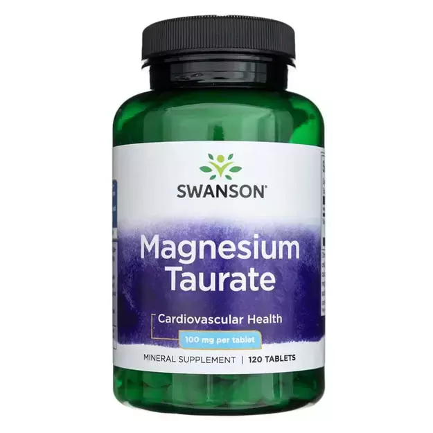 Swanson Magnesium Taurate 120 tabl.