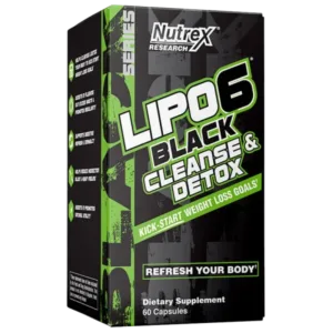Nutrex Lipo 6 Black Cleanse & Detox 60 kaps.