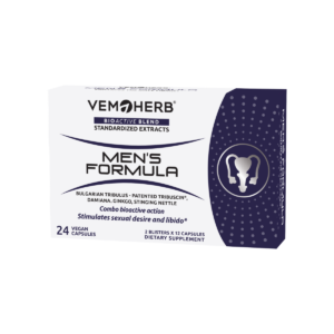 VemoHerb Men’s Formula 24 kaps. Testosterno papildai