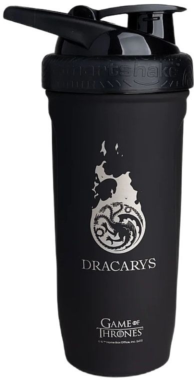 SmartShake Game Of Thrones Reforce Stainless Steel Dracarys 900 ml.