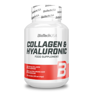 Biotech Collagen & Hyaluronic 30 kaps. - Kolagenas