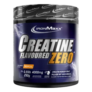 Ironmaxx Creatine Flavoured Zero 250 g. Galioja iki: 2025.12.31