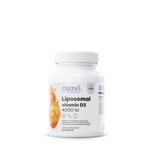 Osavi Liposomal vitamin D3 4000 IU 60 kaps. - Vitaminas D