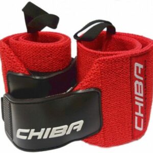 Chiba 44476 Strongman Wristwraps Red