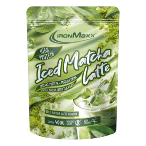 IronMaxx Iced Matcha Latte 400 g. - Baltyminė matcha