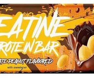 Warrior Creatine + Protein Bar Chocolate Peanut 75 g. Geriausias iki 2026-05-30