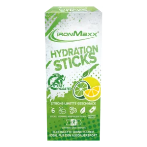 IronMaxx Hydration Hydration Sticks 6x12.9 g. Geriausias iki 2026-06-30