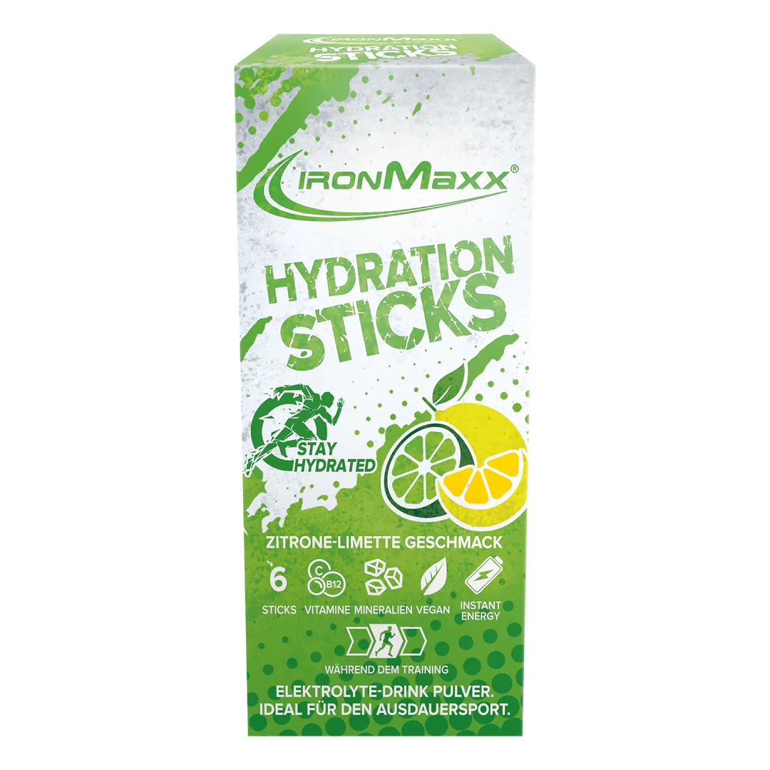 IronMaxx Hydration Hydration Sticks 6x12.9 g. Geriausias iki 2026-06-30
