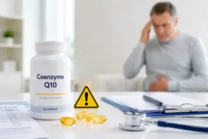 Kofermentas Q10 šalutinis poveikis