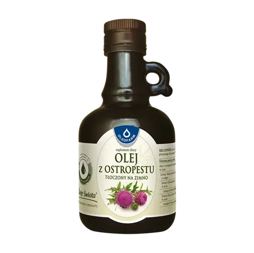 Oleofarm Milk Thistle Oil 250 ml. Margainių aliejus